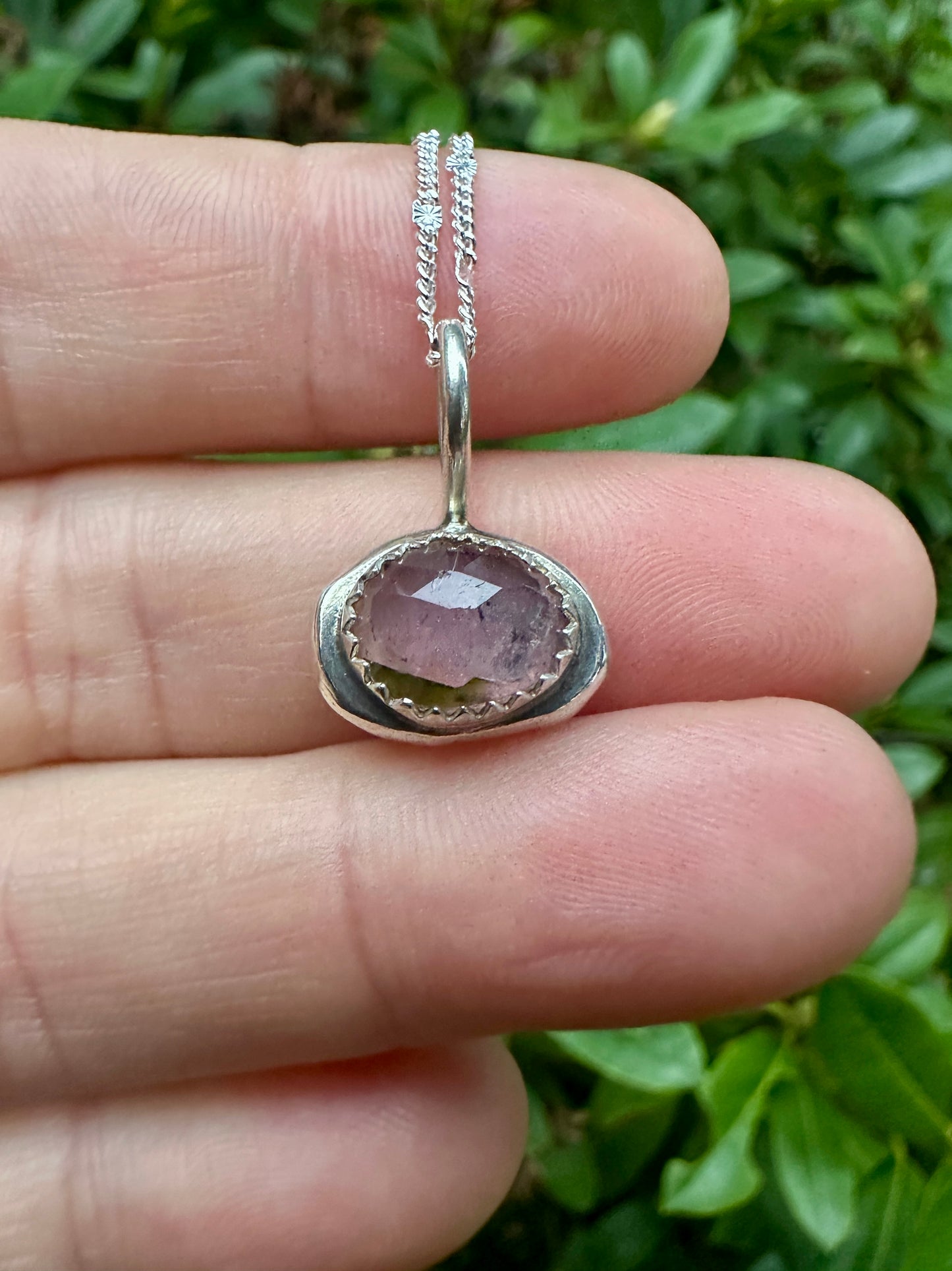 Uncommon necklace | Pink tourmaline