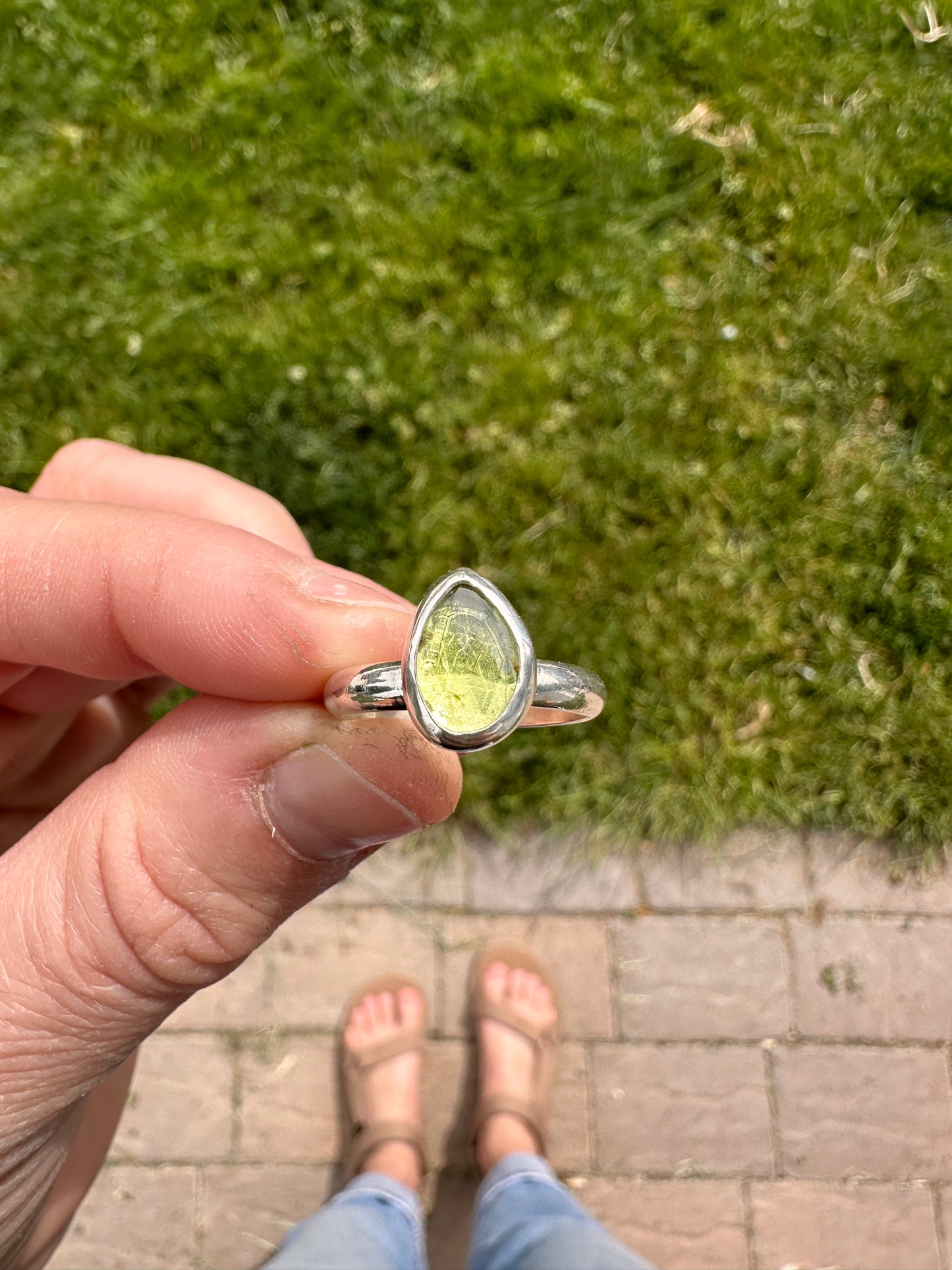 Plain Jane ring | Peridot