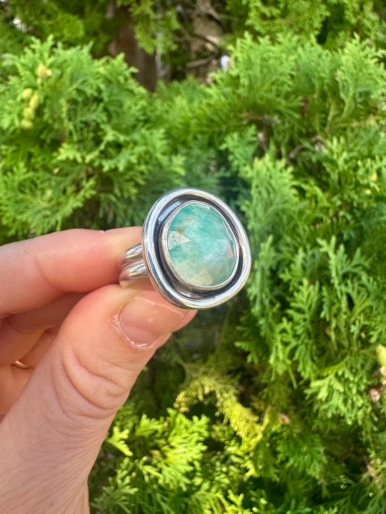 Shadow ring | Amazonite