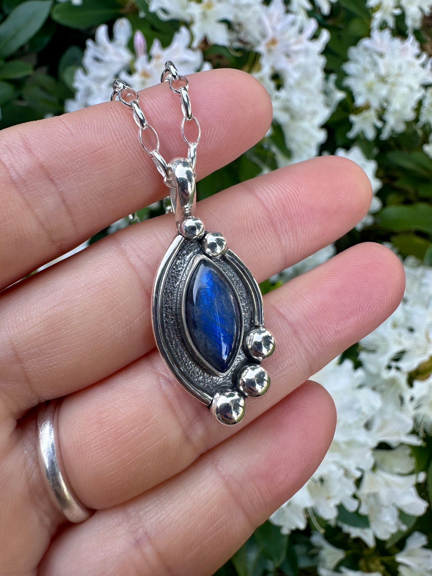 Labradorite pendant