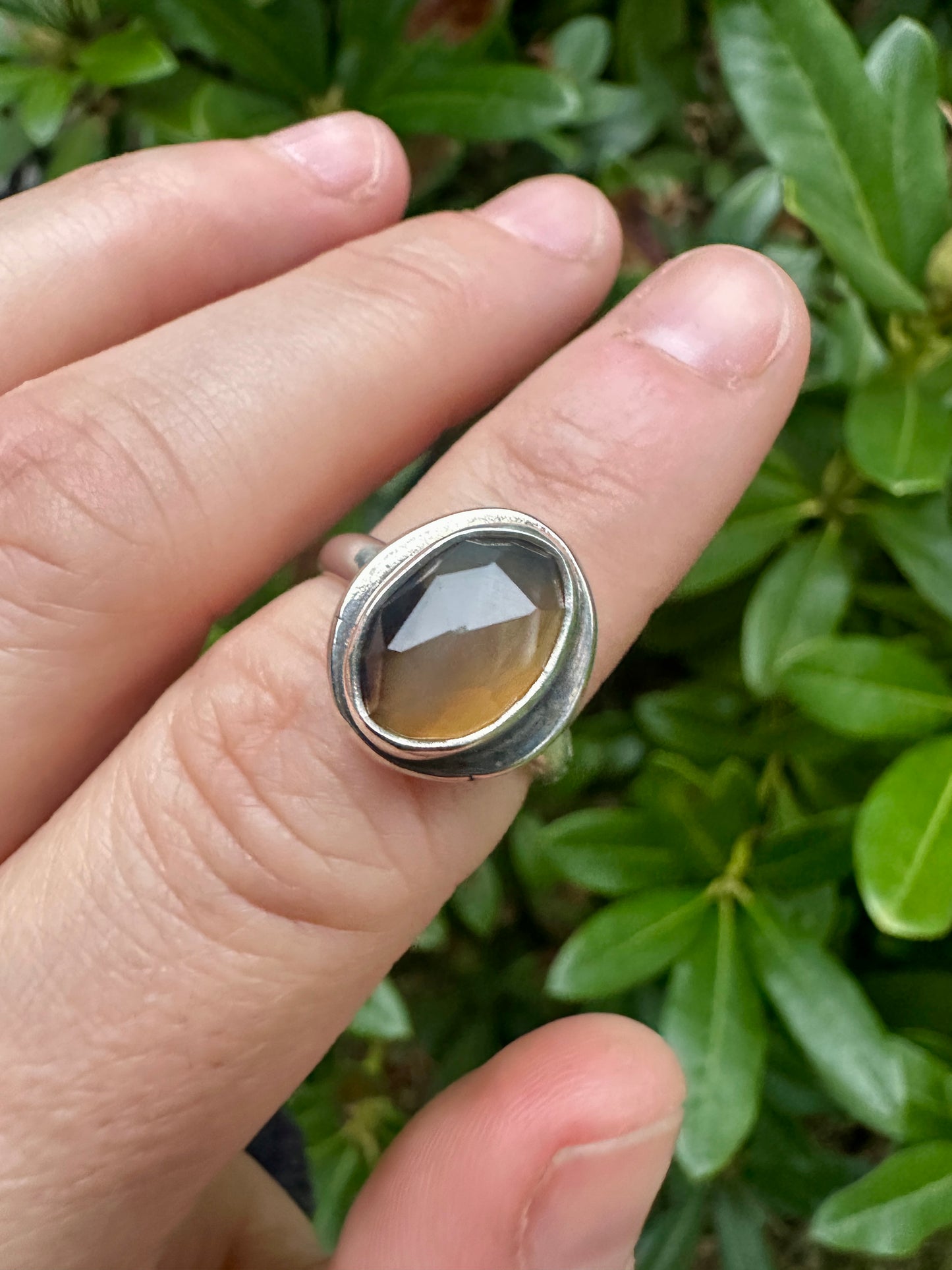 Uncommon ring | Montana agate (size 6)