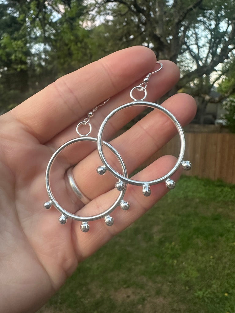 Starburst hoops #4