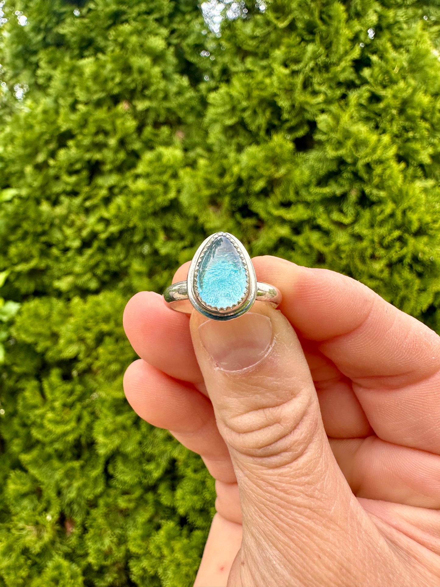 Uncommon ring | Mystic quartz