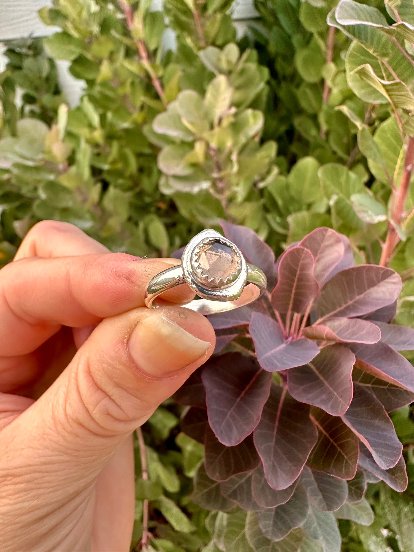 Uncommon ring | Smoky quartz