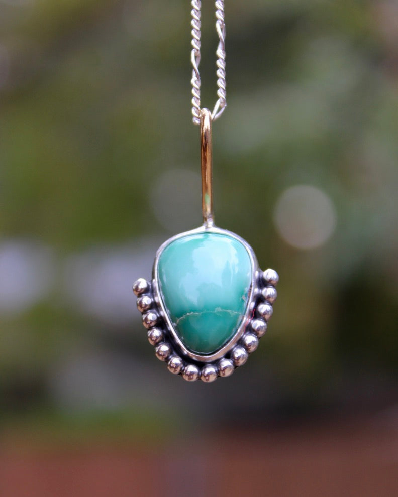 Bead Babe necklace | Broken Arrow variscite