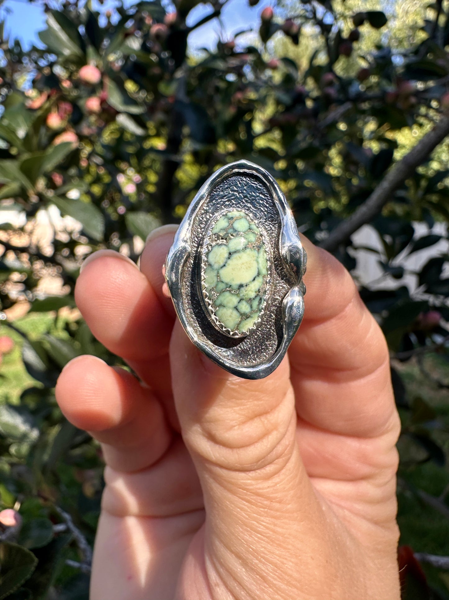 Melt ring | Angel Wing variscite