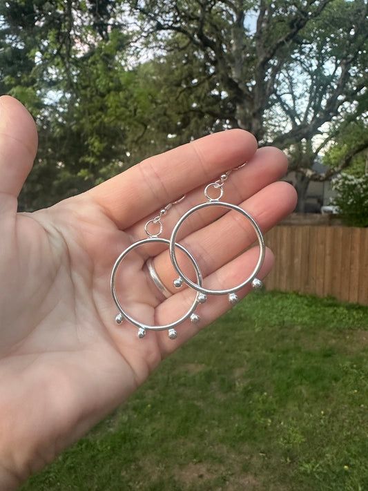 Starburst hoops #3