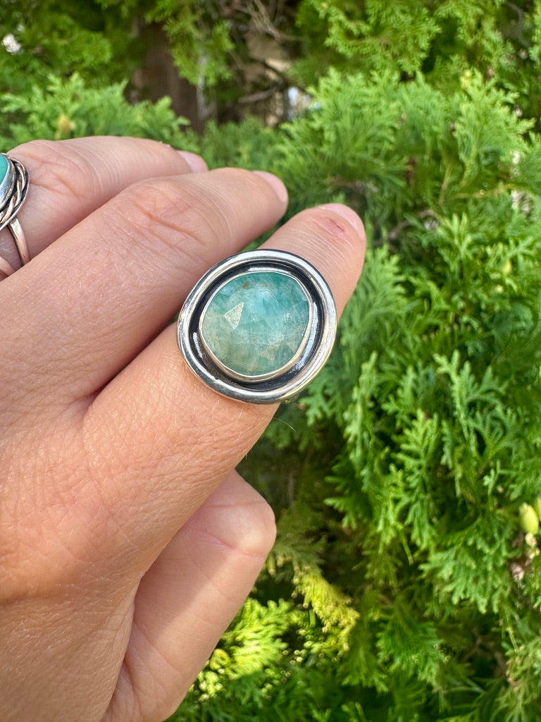 Shadow ring | Amazonite