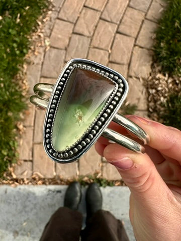 Kaleidoscope cuff | Imperial jasper | 5.5"