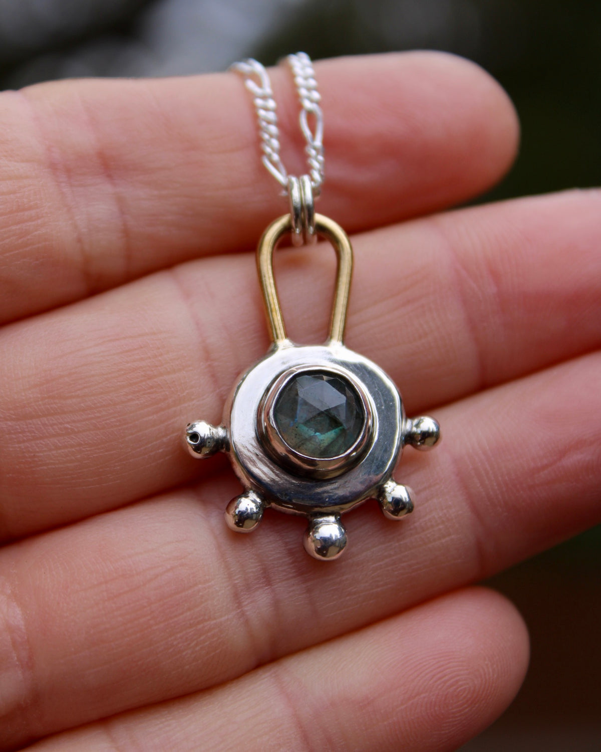 Nugget necklace | Labradorite