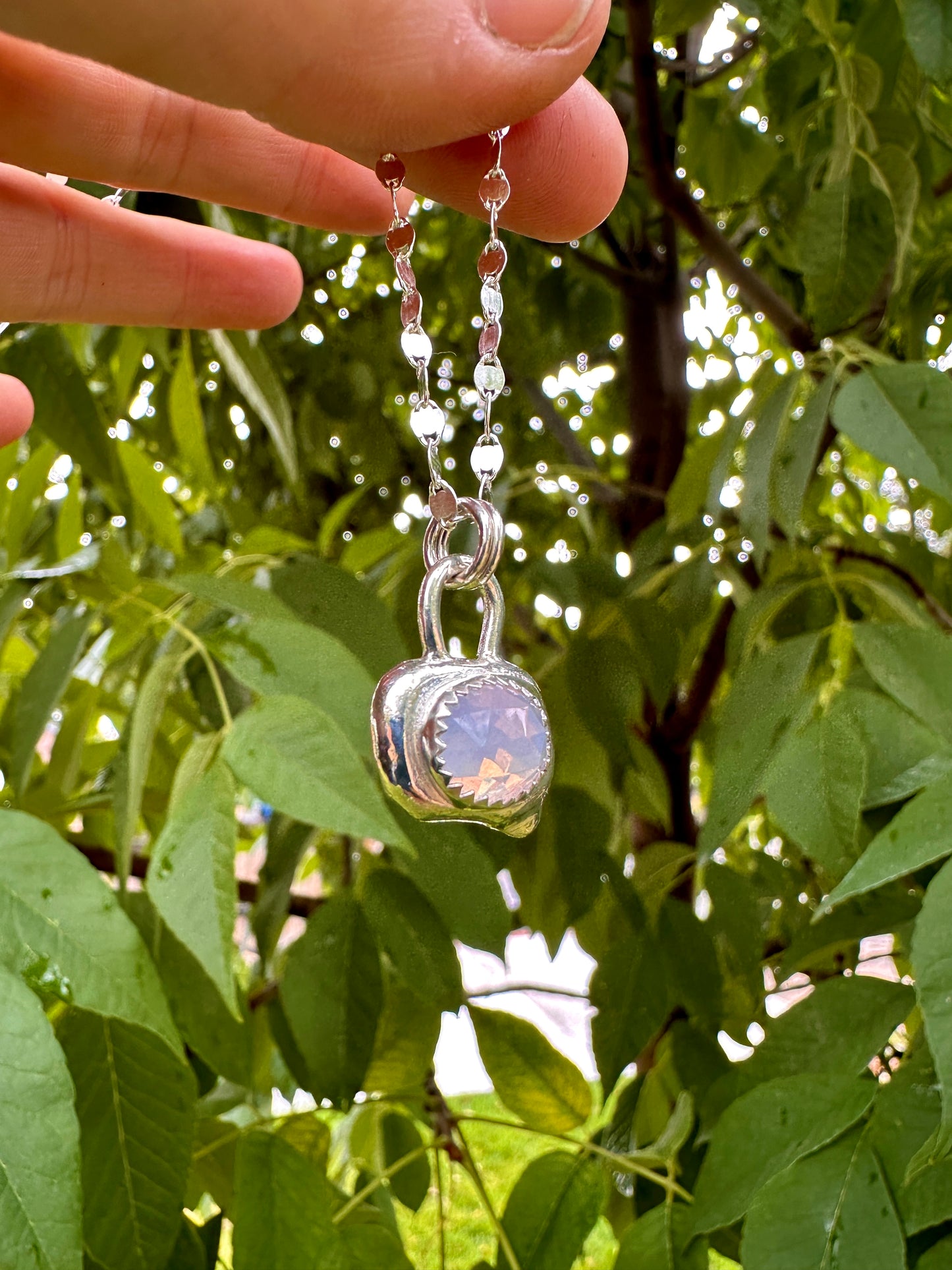 Uncommon necklace | Lavender quartz