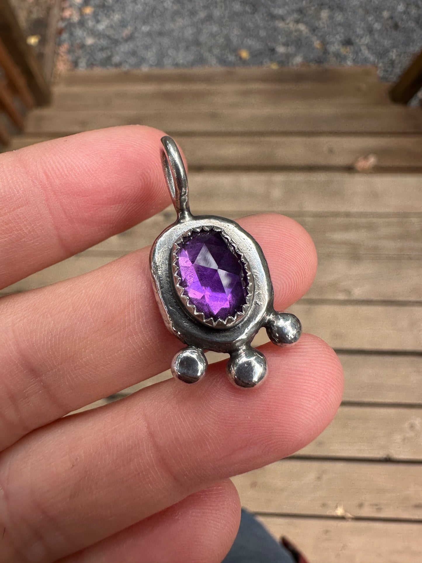 Pendant nugget | Amethyst