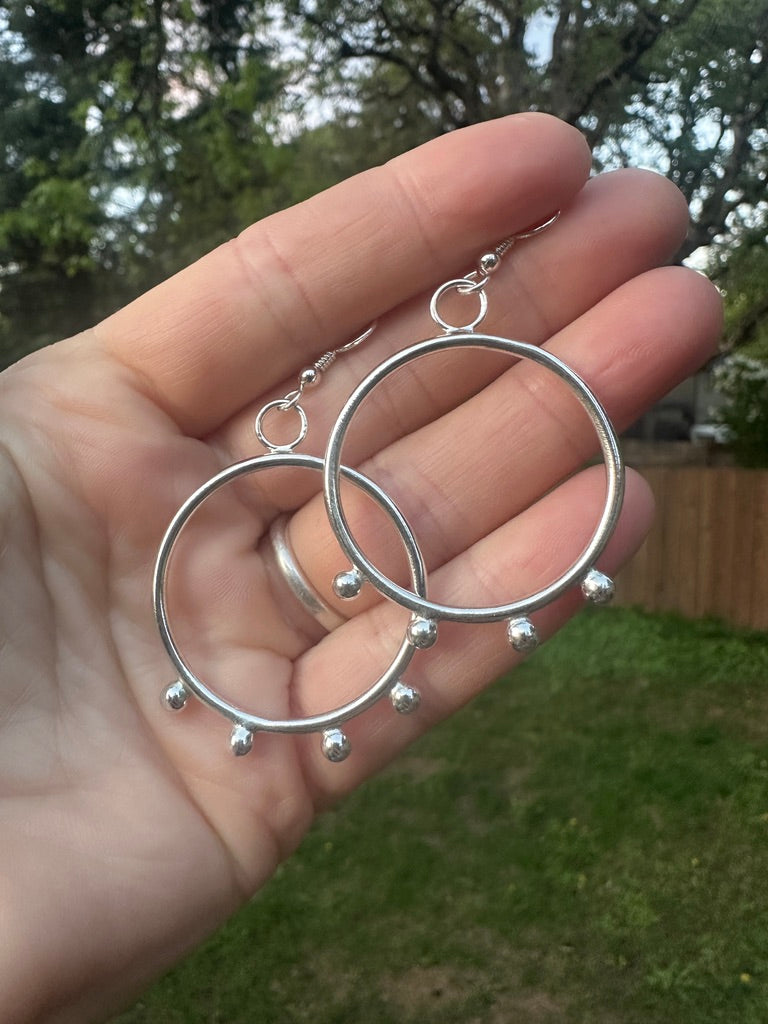 Starburst hoops #3