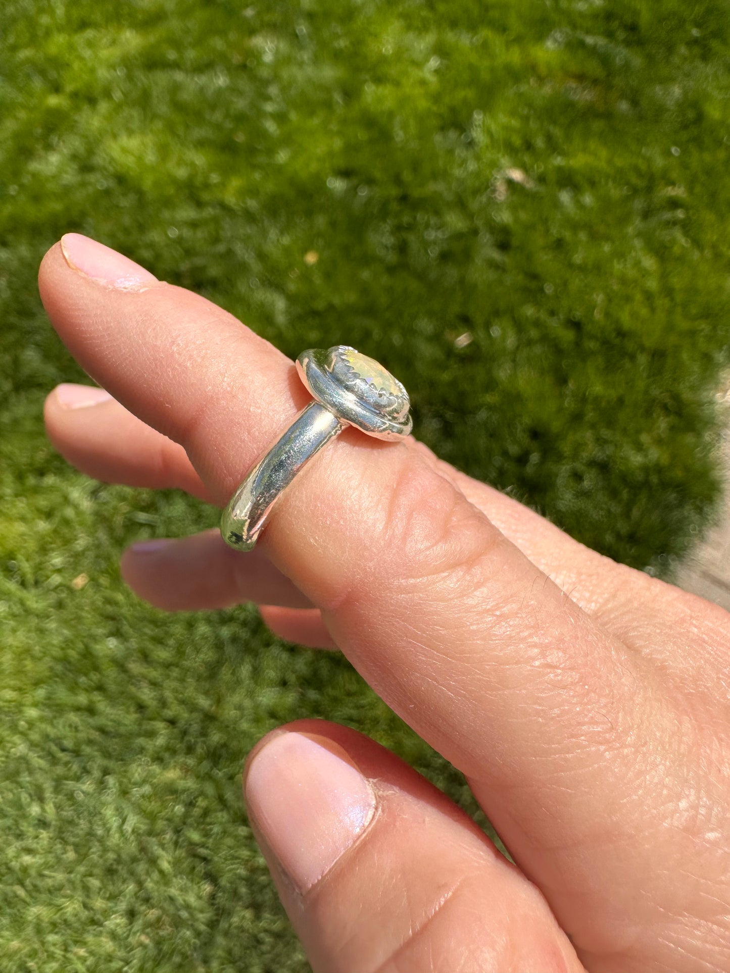 Uncommon ring | Ethiopian opal