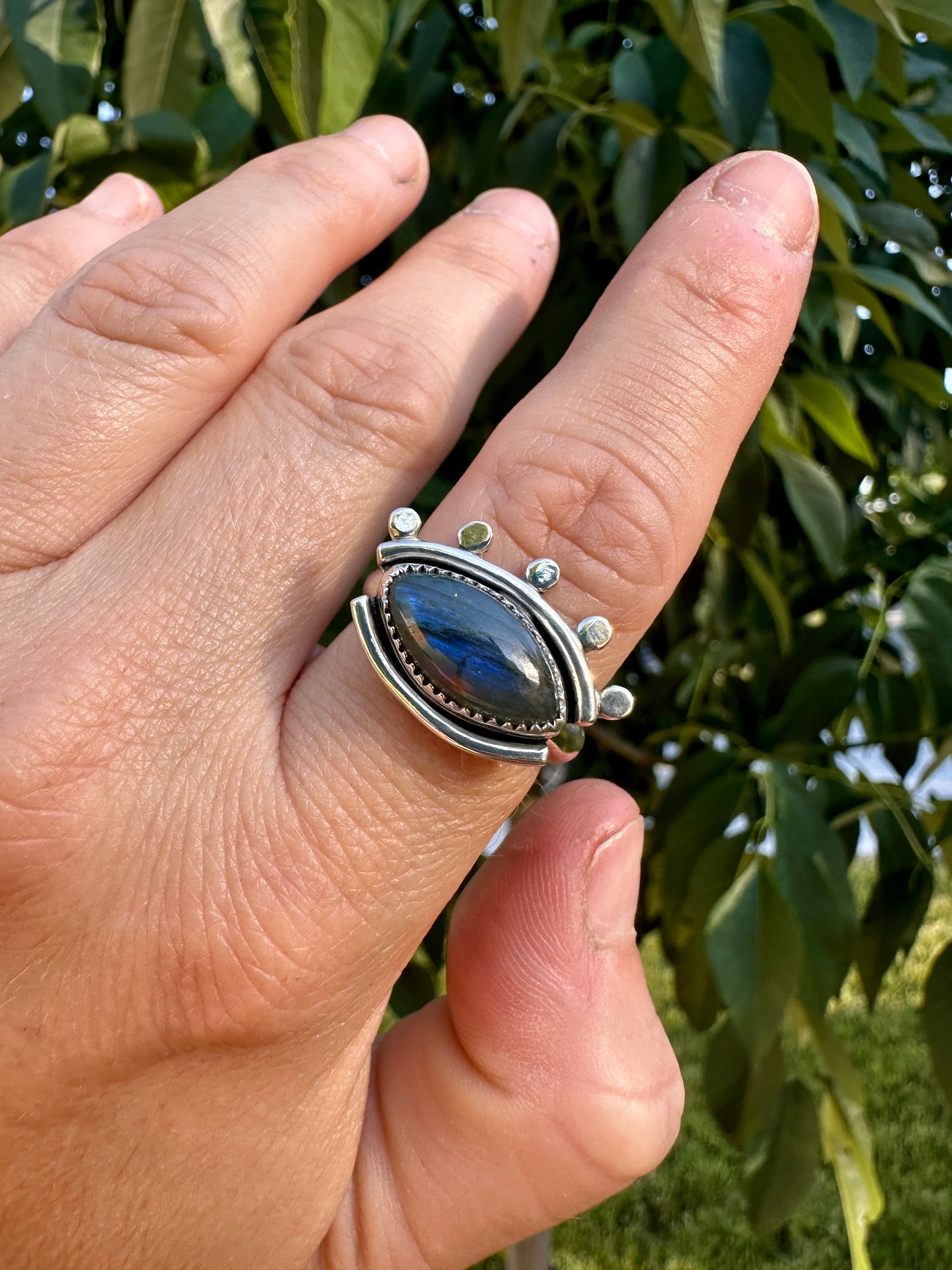 Magic Eye ring | Labradorite