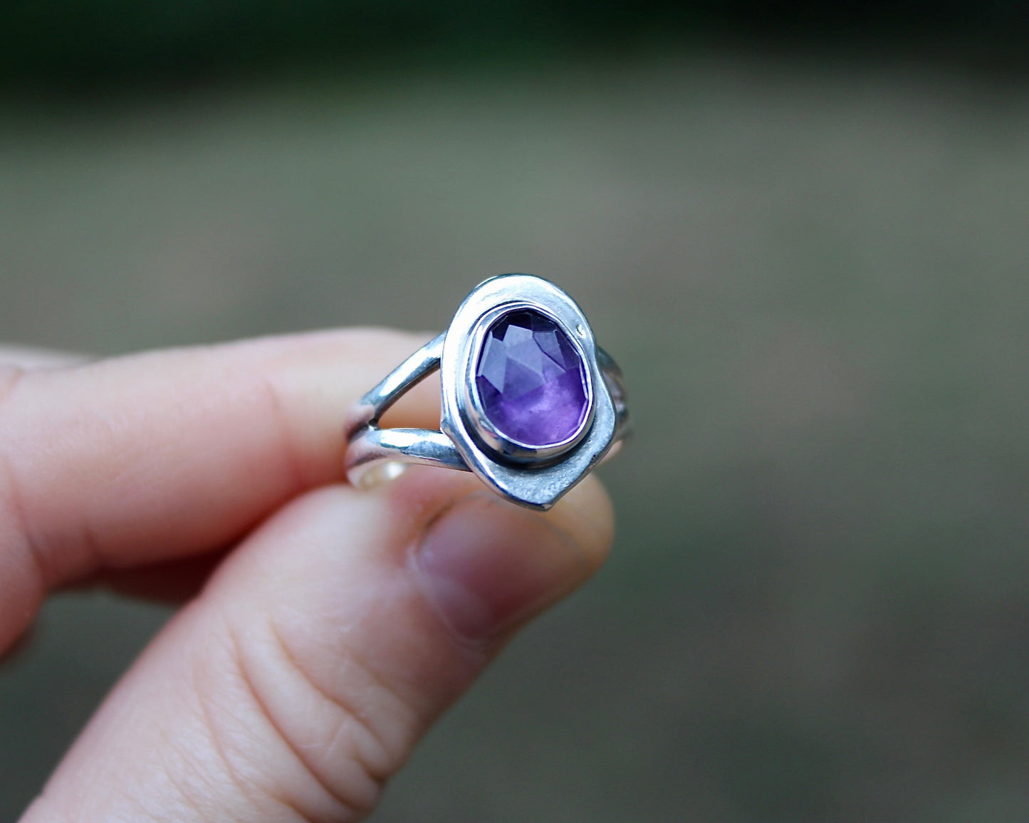 Uncommon ring | Amethyst (size 8)