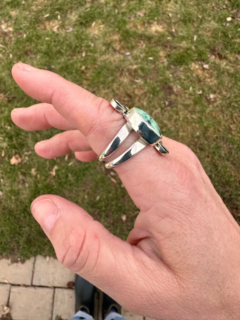 Innerbloom ring | New Lander variscite
