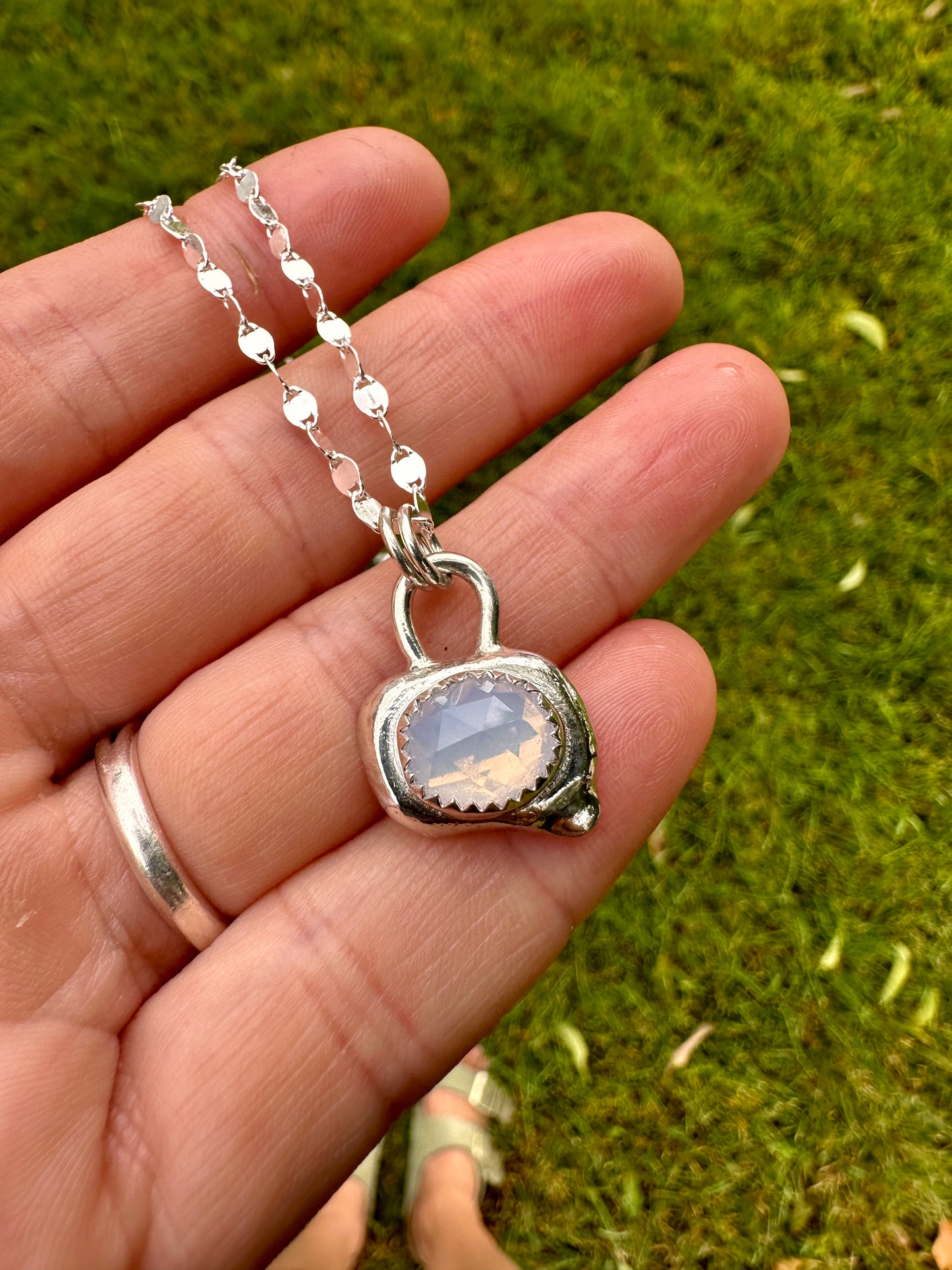 Uncommon necklace | Lavender quartz