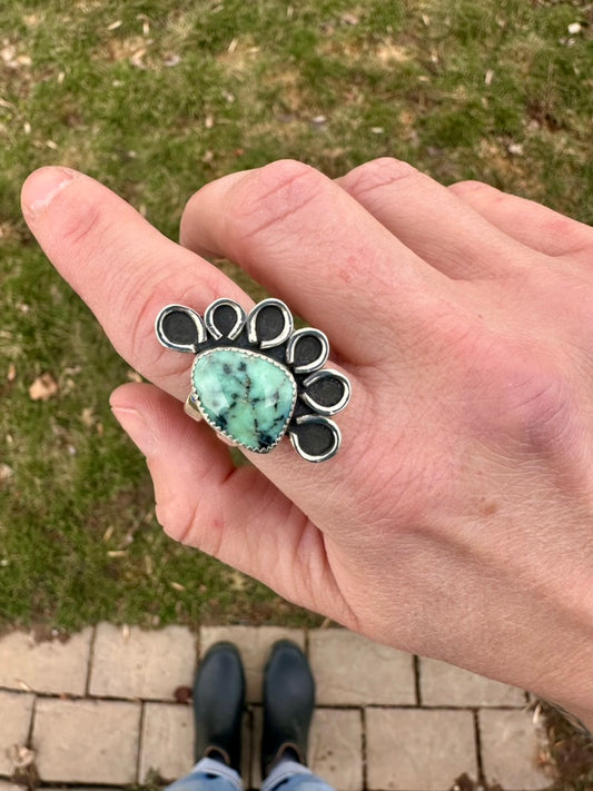 Innerbloom ring | New Lander variscite