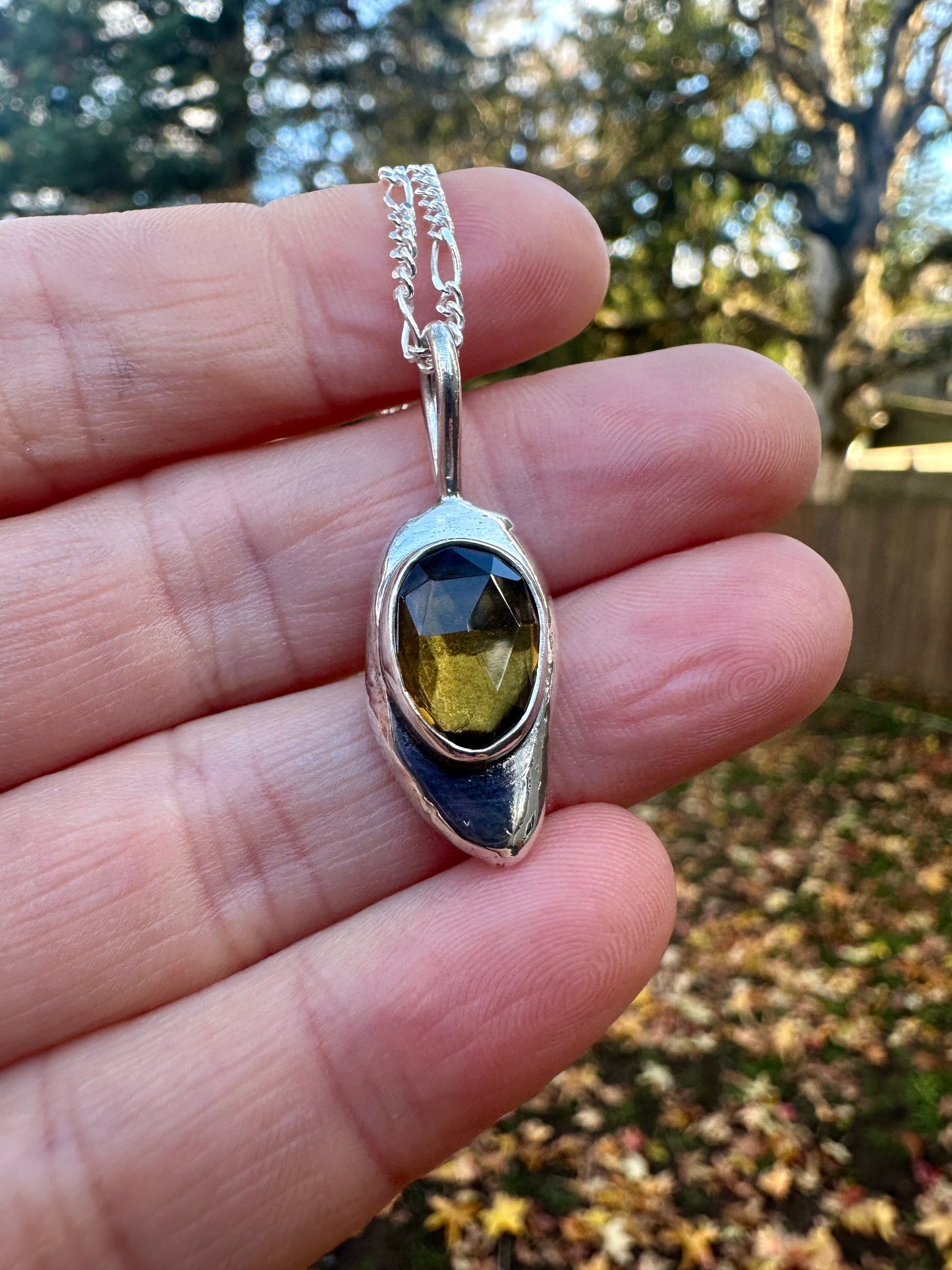 Uncommon necklace | Honey citrine