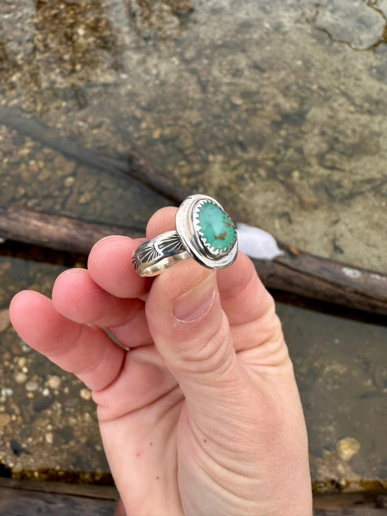 Uncommon Ring | Peruvian blue opal