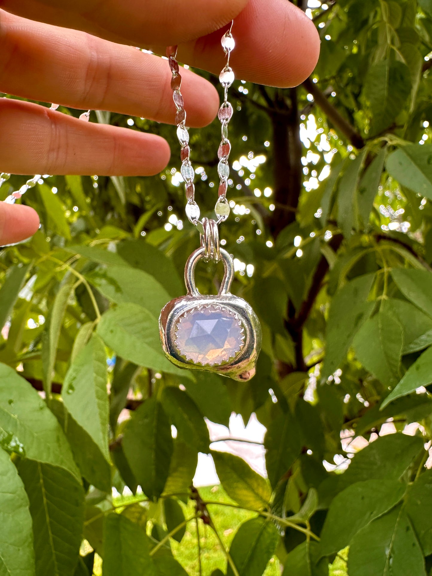 Uncommon necklace | Lavender quartz