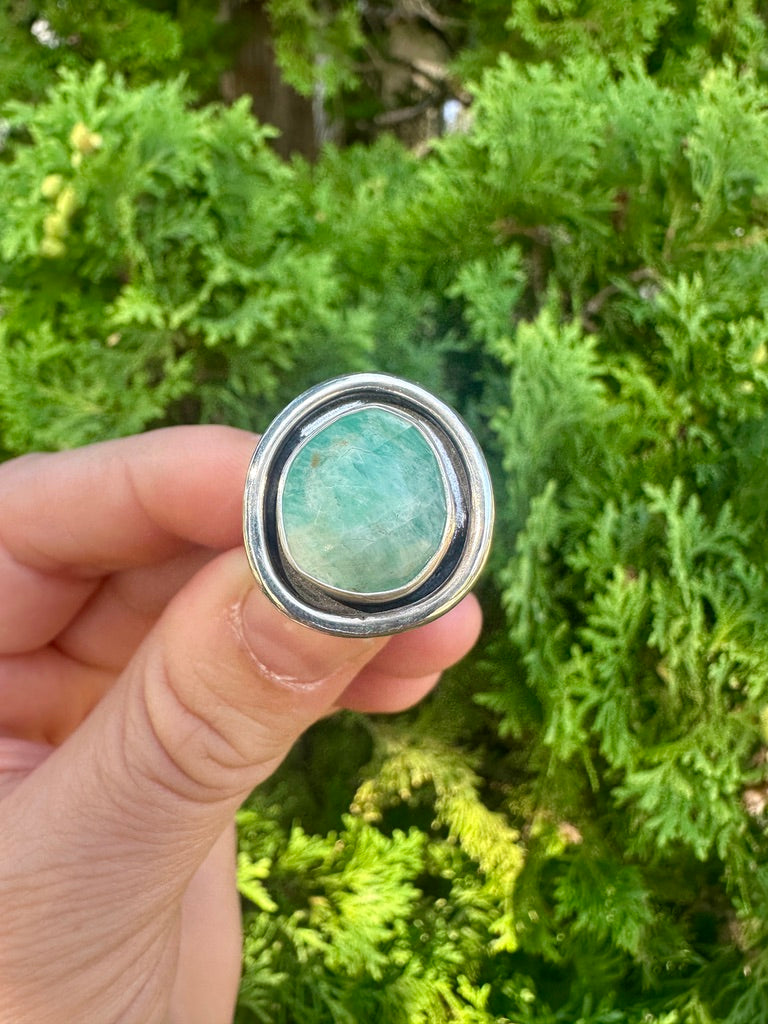 Shadow ring | Amazonite