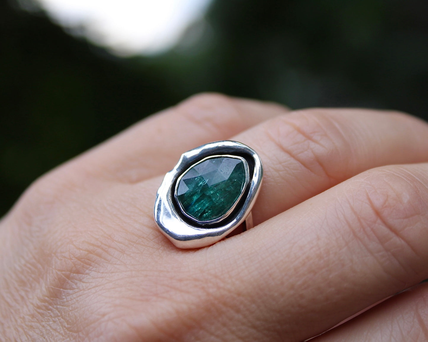 Melted ring | Kyanite (size 8)