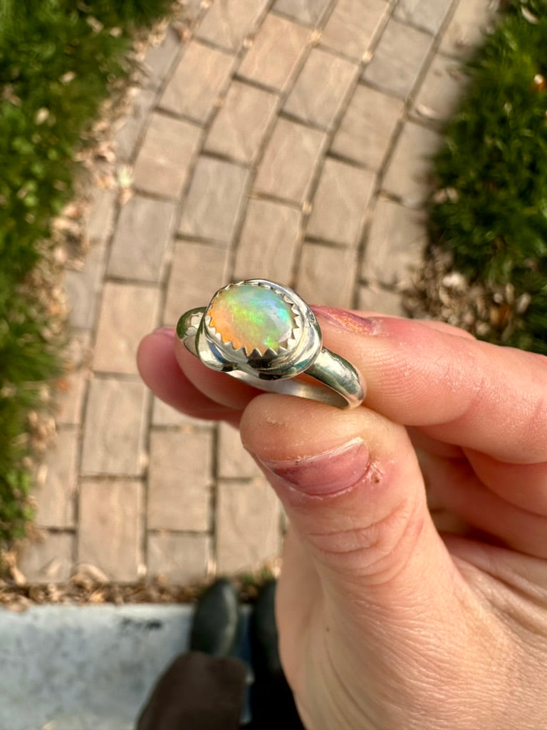 Uncommon ring | Ethiopian opal