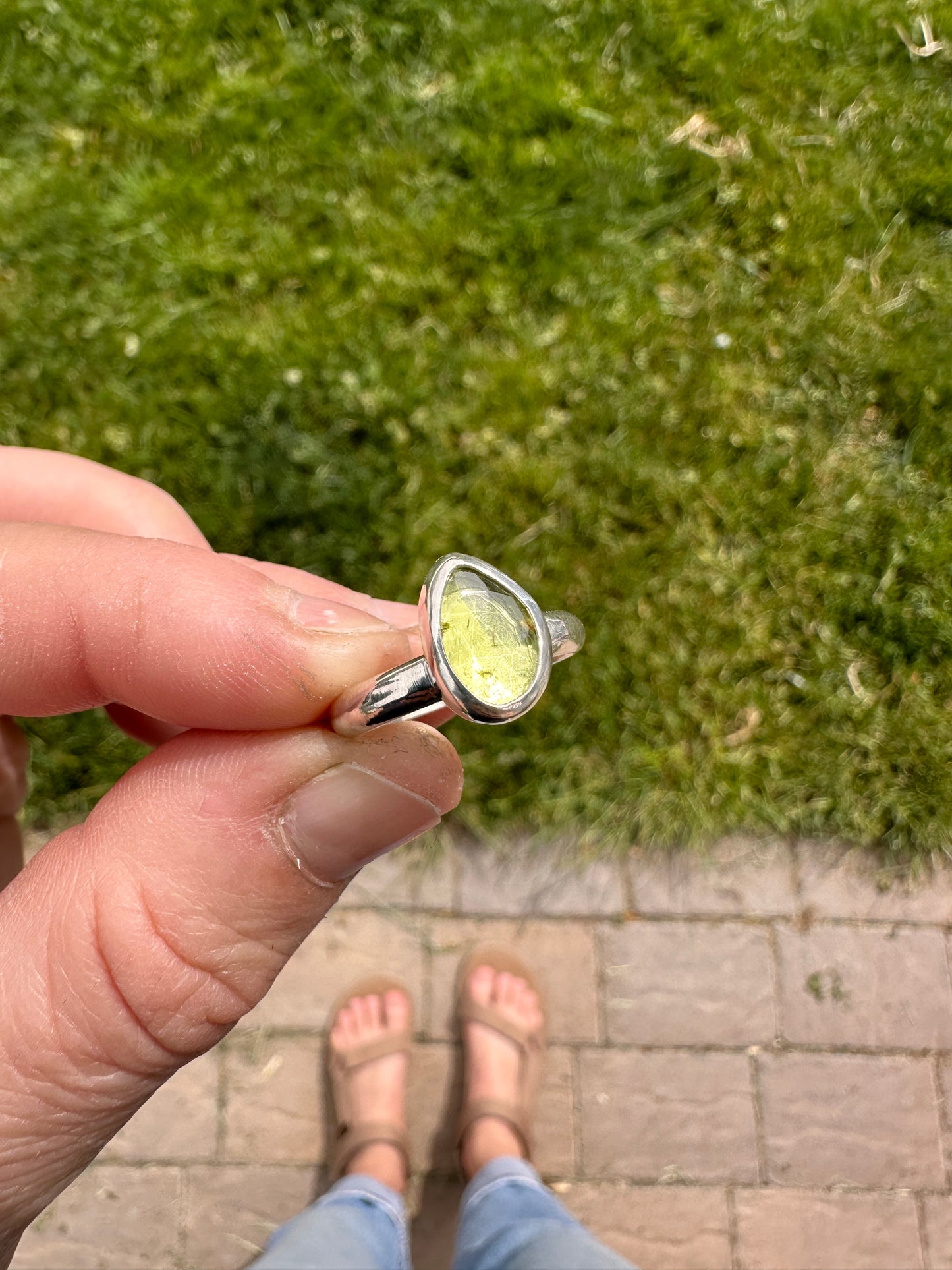 Plain Jane ring | Peridot