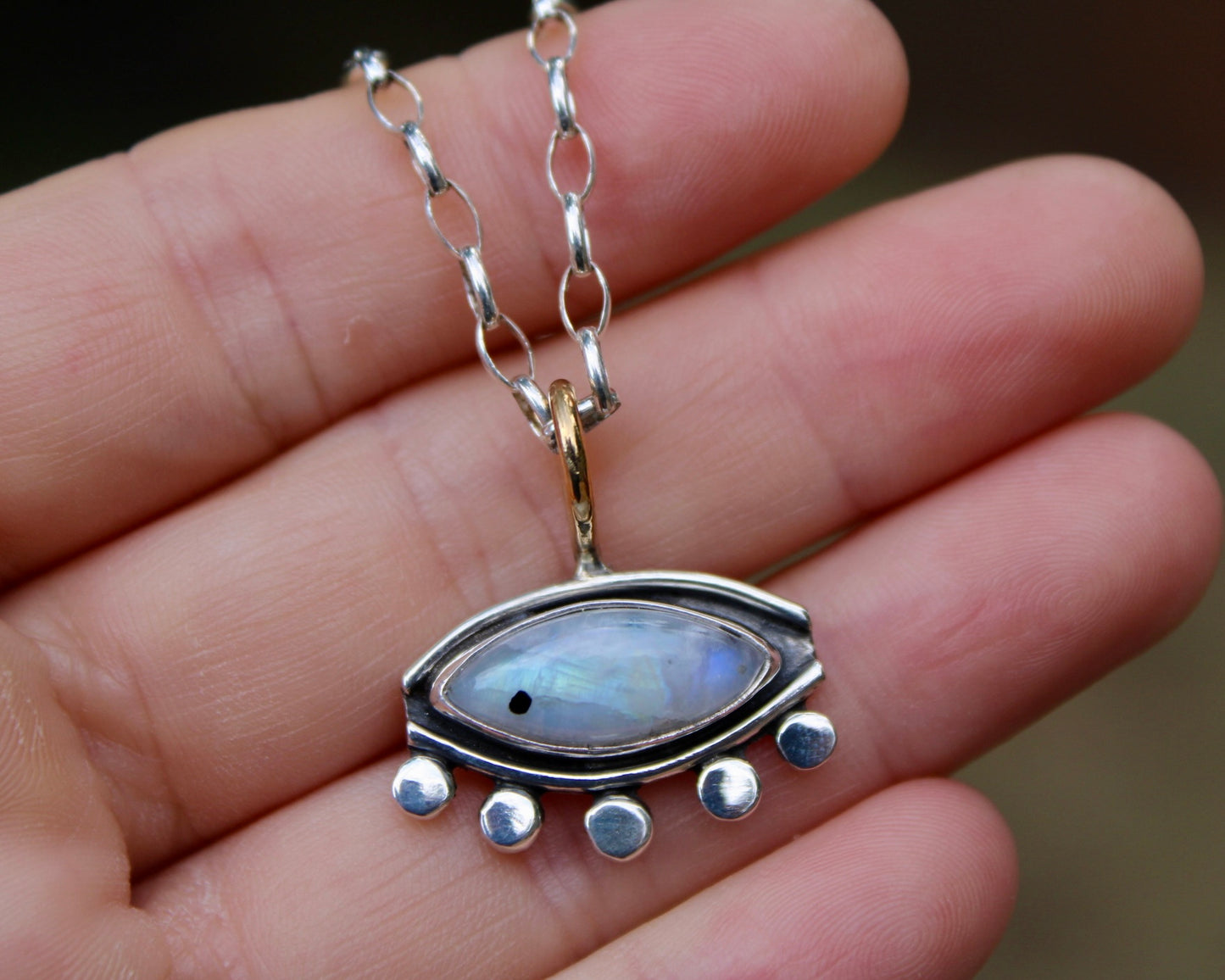 Mystic Eye necklace | Moonstone