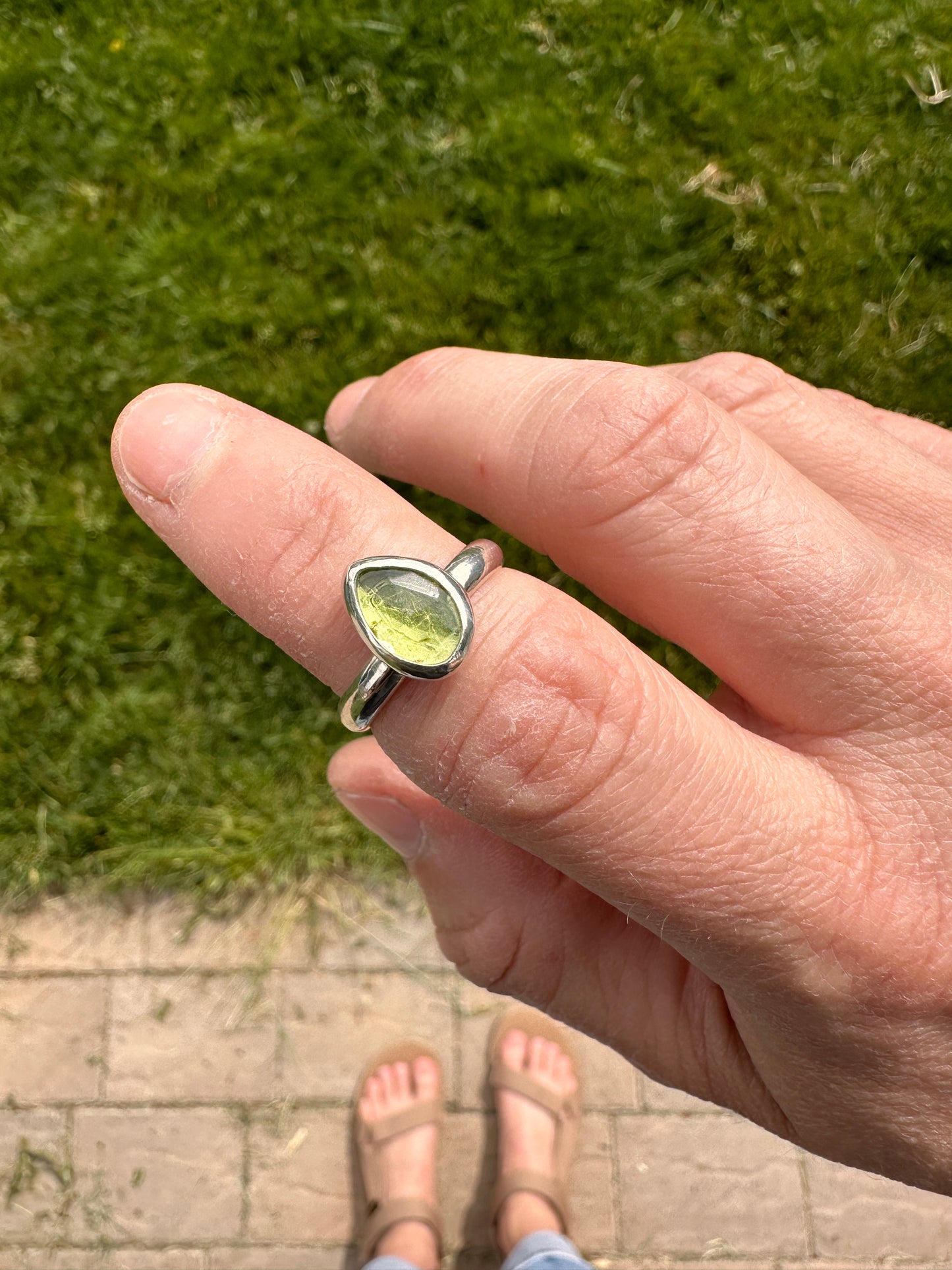 Plain Jane ring | Peridot