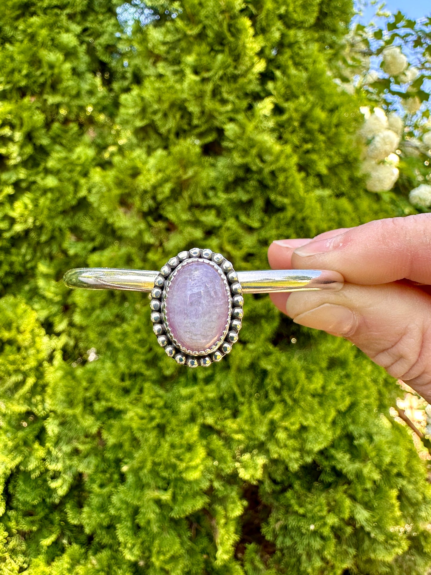 Bead Babe cuff | Kunzite