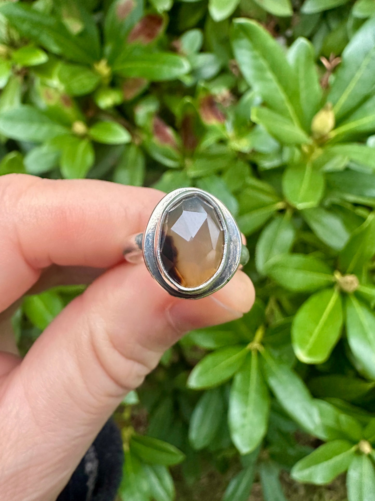 Uncommon ring | Montana agate (size 6)