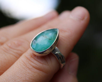 Mad Woman ring | Peruvian opal (size 7.5)