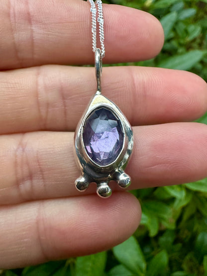 Nugget necklace | Zircon