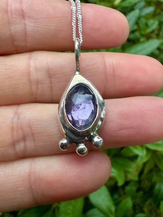 Nugget necklace | Zircon