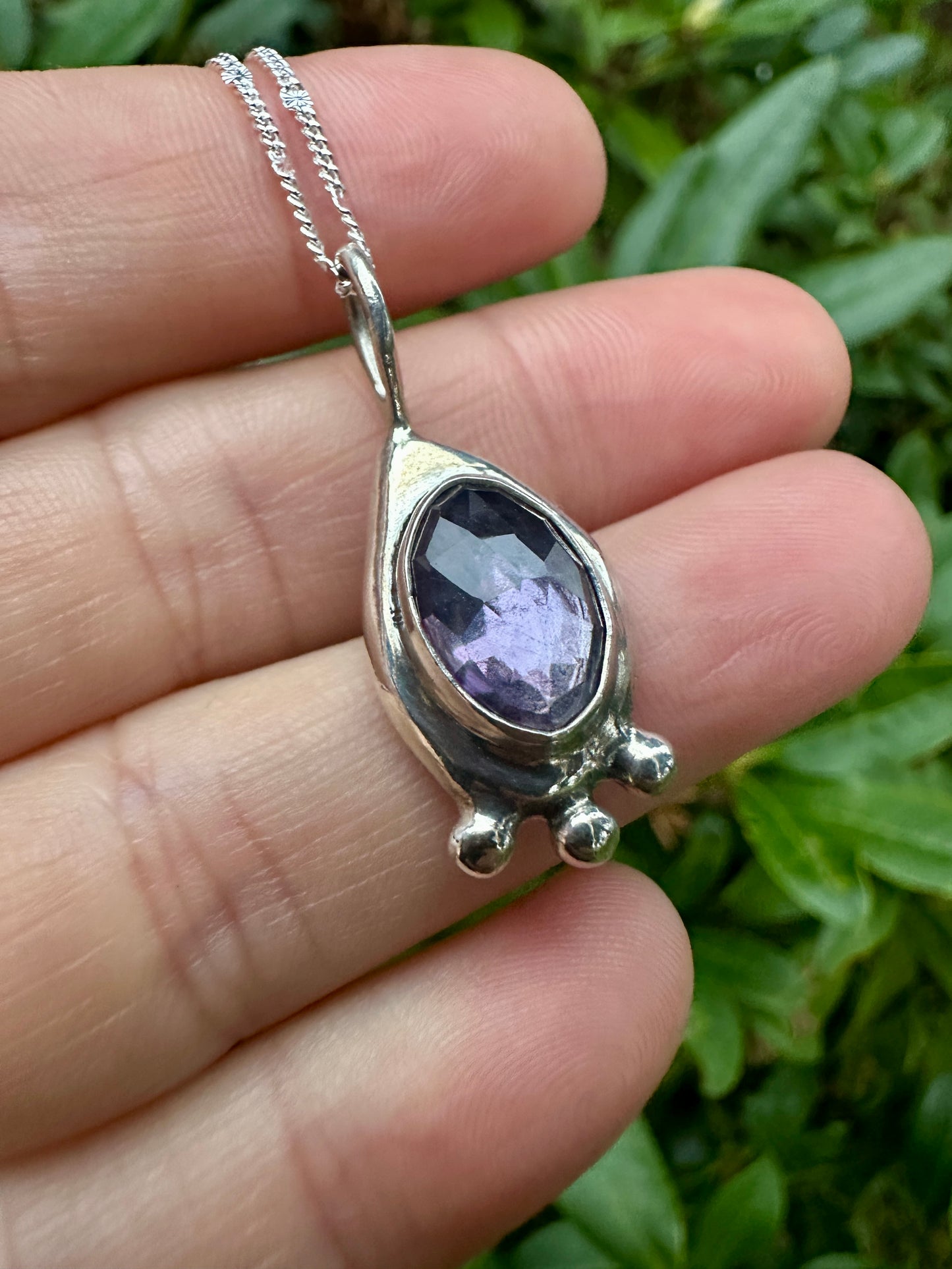Nugget necklace | Zircon