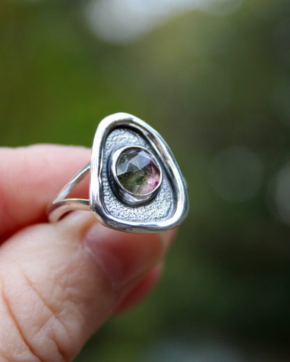 Melted ring | Tourmaline (size 9.25)