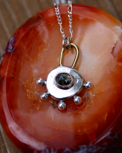 Nugget necklace | Tourmaline