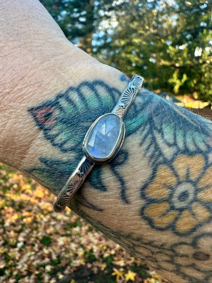 Mad Woman stacker cuff | Moonstone