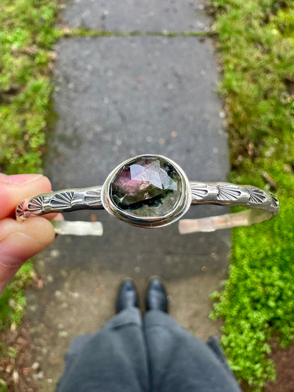 Mad Woman stacker cuff | Tourmaline