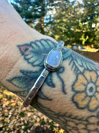 Mad Woman stacker cuff | Moonstone