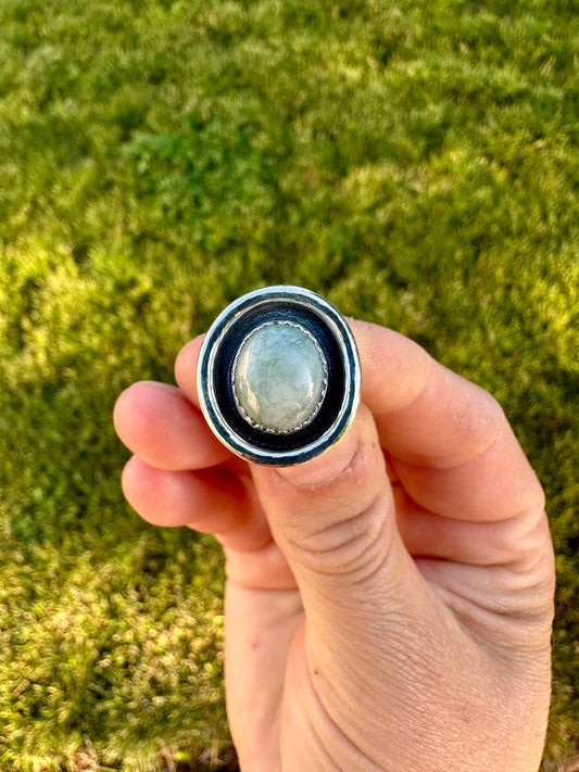 Double Take ring | Green jadeite