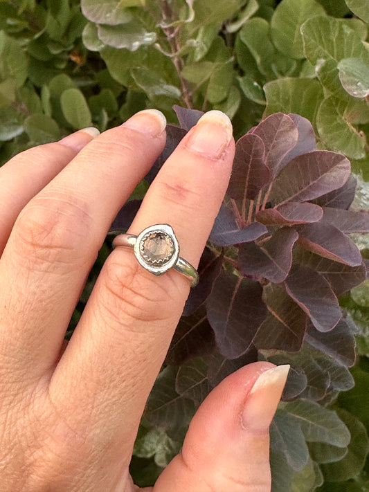 Uncommon ring | Smoky quartz