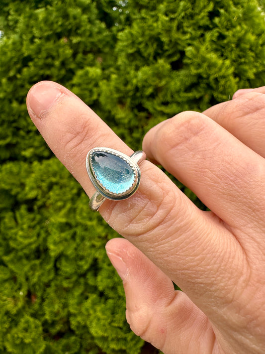 Uncommon ring | Mystic quartz