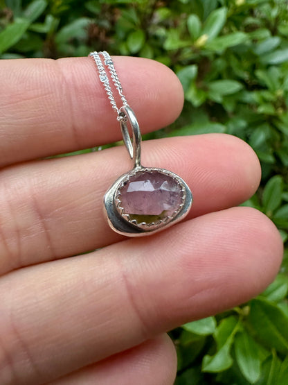 Uncommon necklace | Pink tourmaline