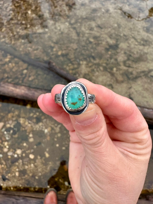 Uncommon Ring | Peruvian blue opal