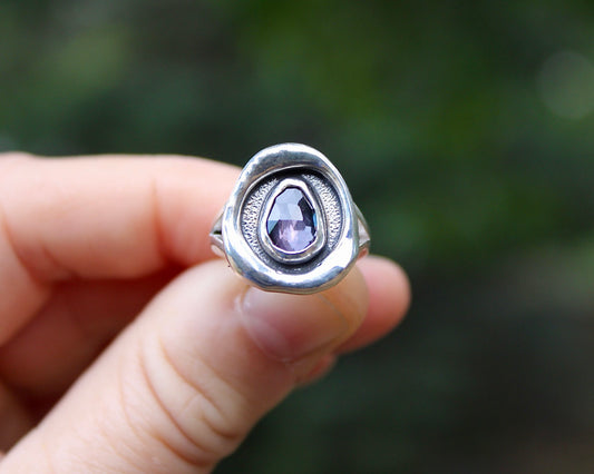 Melted ring | Zircon (size 5.25)