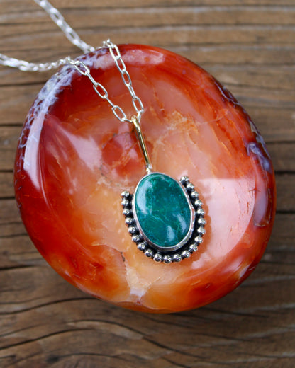 Bead Babe necklace | Peruvian opal + Chrysocolla